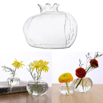 Маленькая ваза для бутонов в форме граната, цветочная ваза для домашнего декора, свадьба