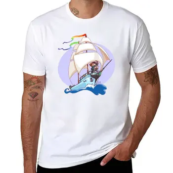 Новая футболка The Destiel Ship has sailed, короткая футболка, футболка с коротким рукавом, мужские забавные футболки с графическим рисунком