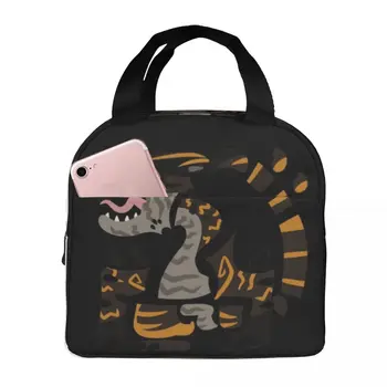 Перерисовка охотника на монстров - плакат Tigerx Berserk С Термоизолированными сумками для ланча, Многоразовые сумки для еды, Ланч-бокс большой емкости